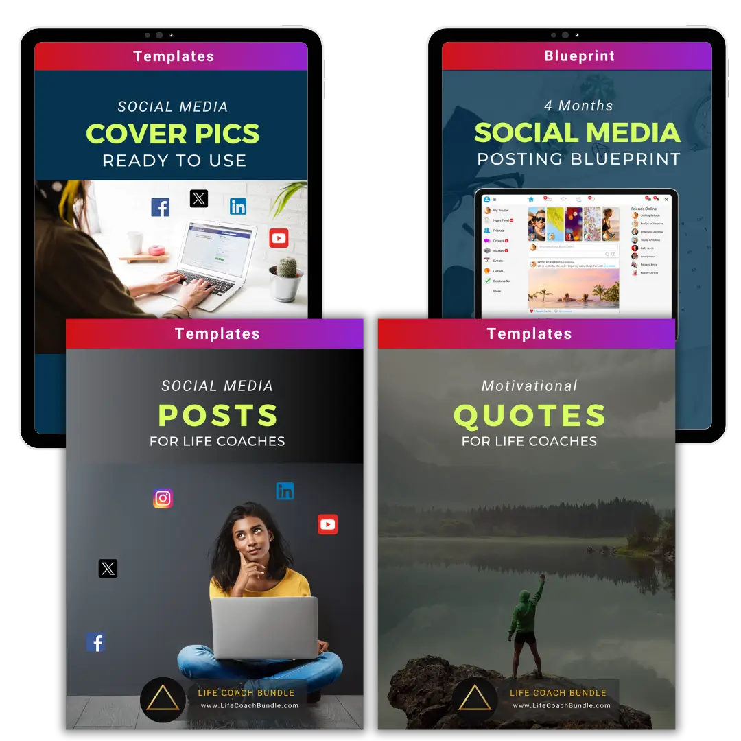 Life coach bundle- Social media bundle